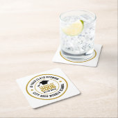 Leerjaar van de Reunion College op de middelbare s Kartonnen Onderzetters (Insitu)