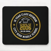 Leerjaar van de Reunion College op de middelbare s Muismat (Voorkant)