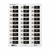 Leerkleder Etiket (Full Sheet)