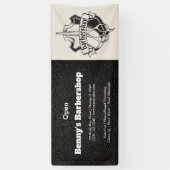 Leerkleder Spandoek (Verticaal)