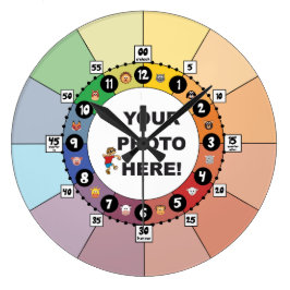 Leerklok voor kinderen (groot) grote klok