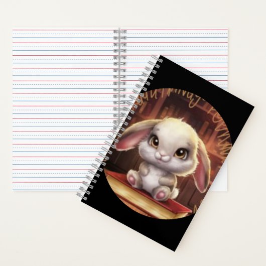 Leerkonijn Notitieboek (Binnen)