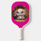 Leerkonijn Pickleball Paddle (Voorkant)