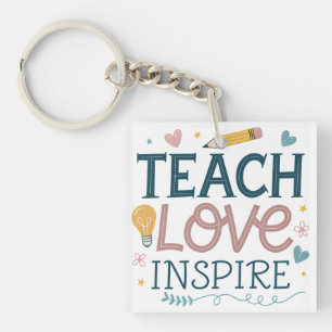 Leerkracht Cadeau - Waardering Geschenk Sleutelhanger