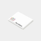 Leerkracht derde klas post-it® notes (Schuin)
