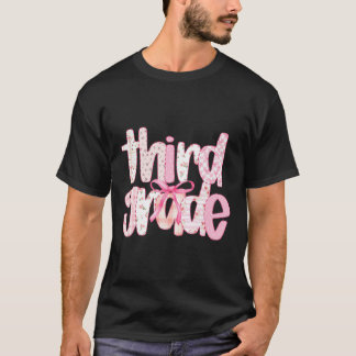 Leerkracht derde klas Schattig terug naar school C T-shirt