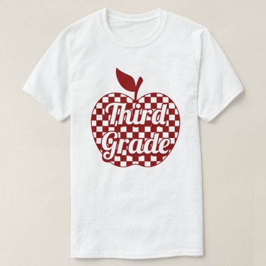 Leerkracht derde klas t-shirt (Design voorkant)