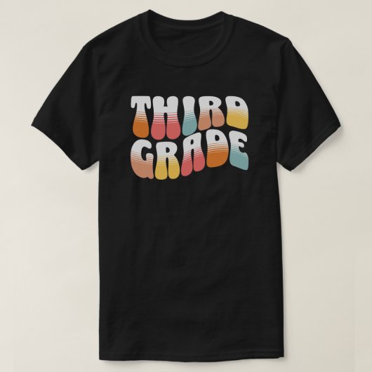 Leerkracht derde klas t-shirt (Design voorkant)