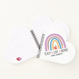 Leerkracht Liefde Inspireren Notitieboek