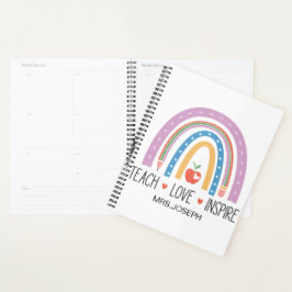 Leerkracht Liefde Inspireren Planner