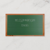 leerkracht visitekaartje (Voorkant)