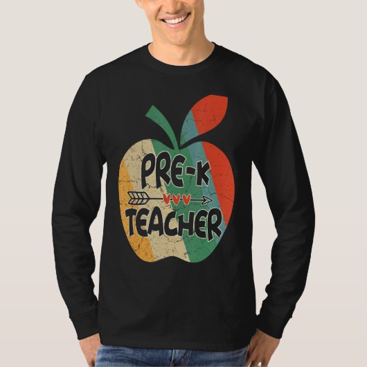  leerkracht voor het eerst naar school t-shirt (Voorkant)