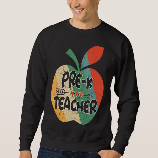  leerkracht voor het eerst naar school trui (Voorkant)