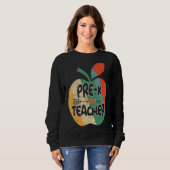  leerkracht voor het eerst naar school trui (Voorkant volledig)