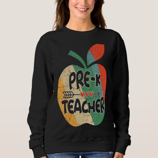  leerkracht voor het eerst naar school trui (Voorkant)