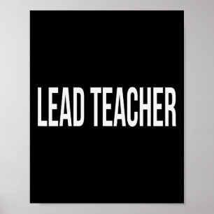 Leerkracht Waarderingsdag en Week Voor Werk Bedank Poster
