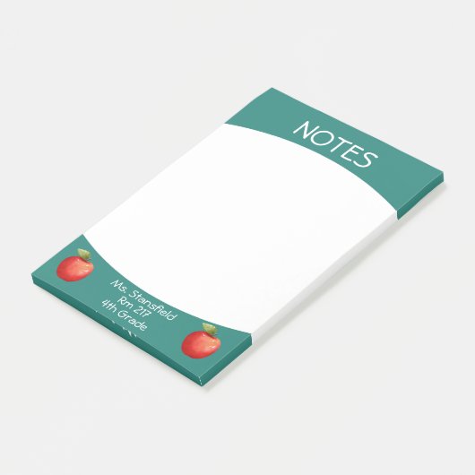 Leerkrachten Apple-docent basisschool Post-it® Notes (Schuin)