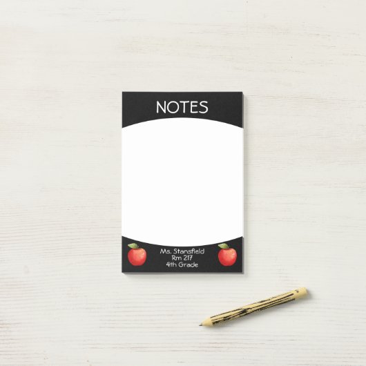 Leerkrachten Apple-docent basisschool Post-it® Notes (Op bureau)