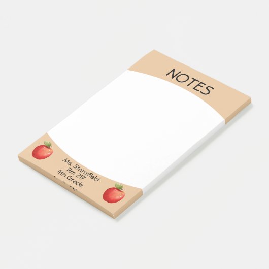 Leerkrachten Apple-docent basisschool Post-it® Notes (Schuin)