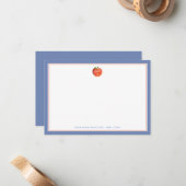 Leerkrachten Apple | Forfaitaire briefkaart (Voorkant / Achterkant in situ)