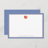 Leerkrachten Apple | Forfaitaire briefkaart (Voorkant / Achterkant)