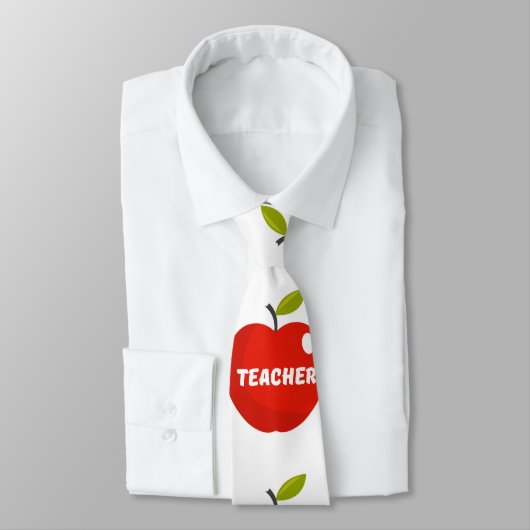 Leerkrachten Apple Stropdas (Gebonden)