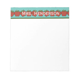 Leerkrachten Apples Notitieblok