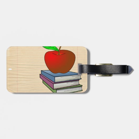 Leerkrachten Bagagelabel (Achterkant horizontaal)