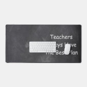 Leerkrachten Beste plan Chalkboard Klasse Decorati Bureaumat (Keyboard & Muis)