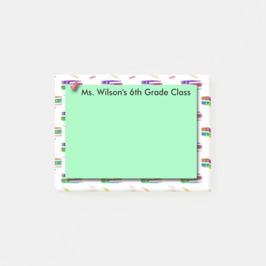 Leerkrachten boeken Post-it® notes groenboek (Voorkant)