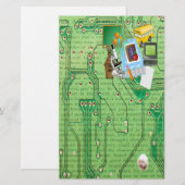 Leerkrachten Briefpapier (Voorkant / Achterkant)