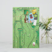 Leerkrachten Briefpapier (Staand voorkant)