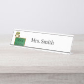 Leerkrachten Bureau Naambordje (Voorkant)