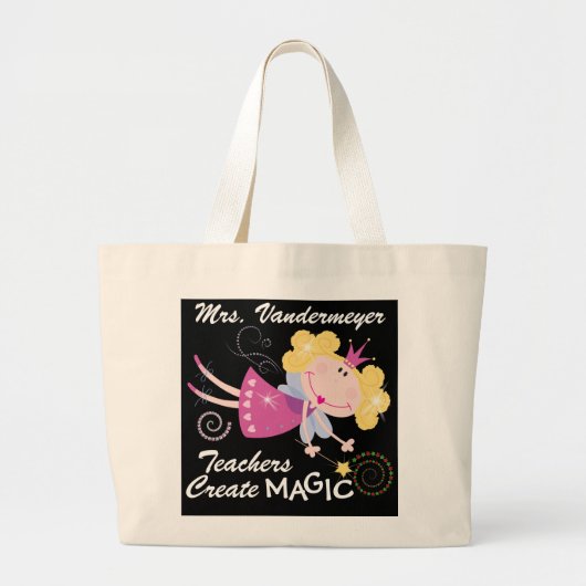 Leerkrachten Creëer Magic - SRF Grote Tote Bag (Voorkant)