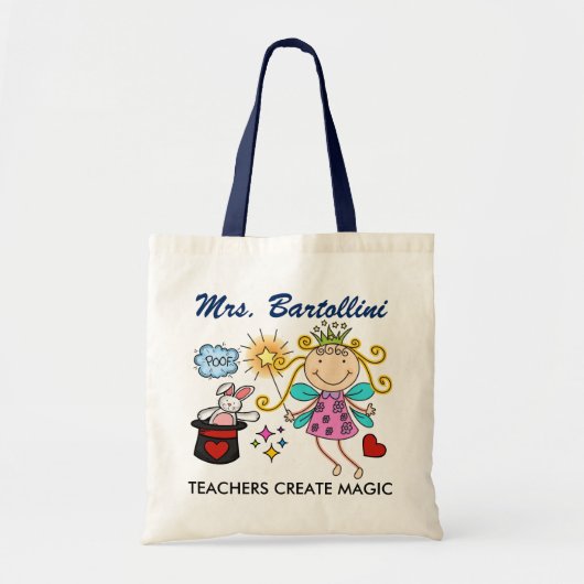 Leerkrachten Creëer Magic - SRF Tote Bag (Voorkant)