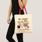 Leerkrachten Creëer Magic - SRF Tote Bag (Voorkant (product))