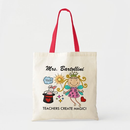 Leerkrachten Creëer Magic - SRF Tote Bag (Voorkant)