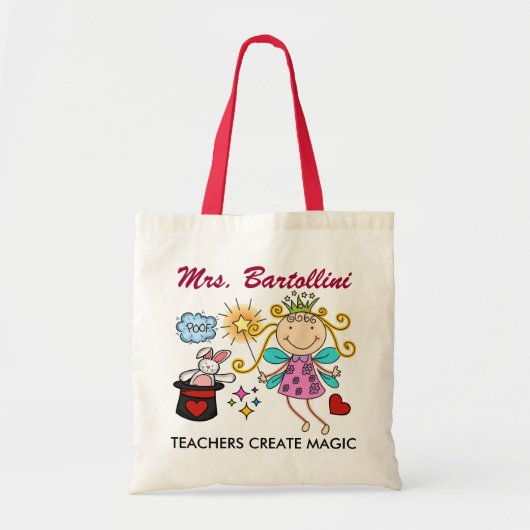 Leerkrachten Creëer Magic - SRF Tote Bag (Voorkant)