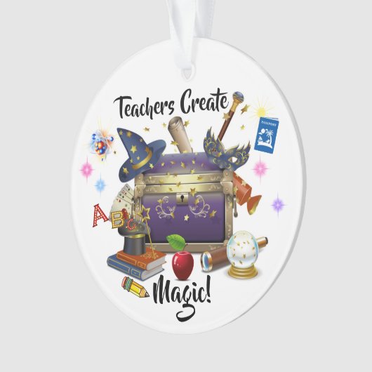 Leerkrachten Creëer Magisch Ornament (voorkant)