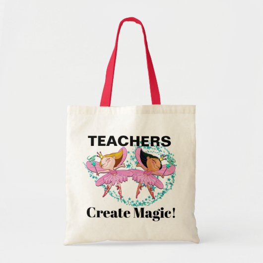 Leerkrachten Creëer Magische NIEUWE Versie Tote Bag (Voorkant)
