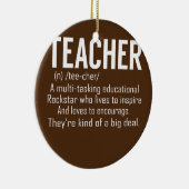 Leerkrachten Definitie Leerlingenwaardering Keramisch Ornament (Rechts)