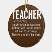 Leerkrachten Definitie Leerlingenwaardering Keramisch Ornament (Links)