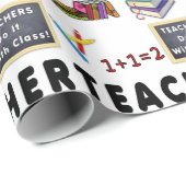 Leerkrachten doen het met klasse    cadeaupapier (Rol Hoek)