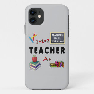 Leerkrachten doen het met klasse iPhone 11 hoesje