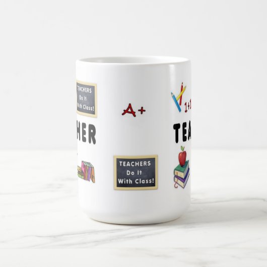 Leerkrachten doen het met klasse koffiemok (Center)