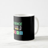 Leerkrachten Gift Science Teacher Definition Koffiemok (Voorkant rechts)