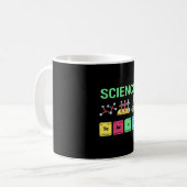 Leerkrachten Gift Science Teacher Definition Koffiemok (Voorkant links)