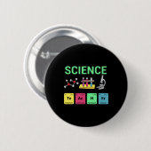 Leerkrachten Gift Science Teacher Definition Ronde Button 5,7 Cm (Voorkant /achterkant)