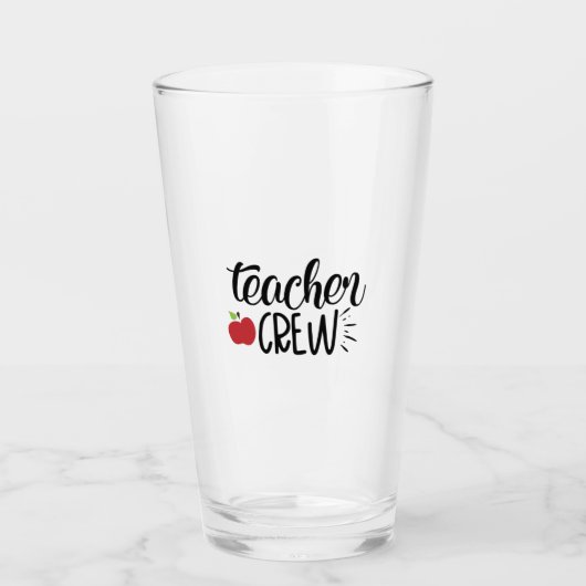 Leerkrachten Glas (Voorkant)