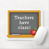 Leerkrachten hebben les! muismat (Met muis)